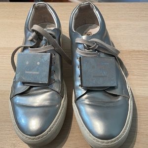 Acne studio shoes silver